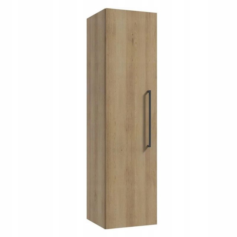 Słupek Łazienkowy Stamar Komin Wiszący Szafka 320x1350x330 Buk Truflowy Półki 1szt