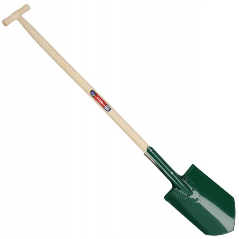 Łopata KADAX Szpadel Ostry metalowy Drewniany Trzonek Wzmocniony 117cm 1szt.