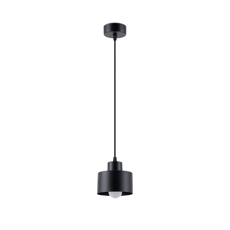 Lampa wisząca Sollux Lighting SAVAR 1 czarna 1 szt.