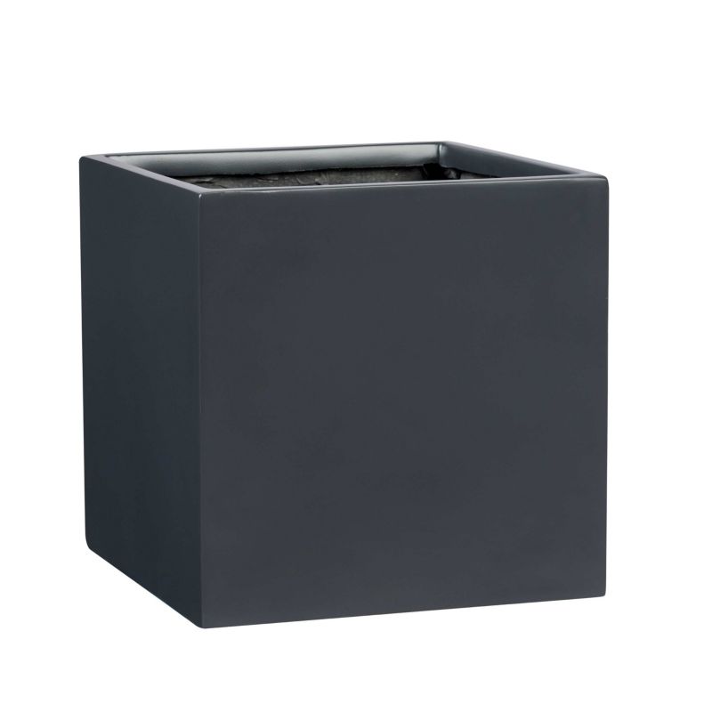 Doniczka Lechuza Z Włókna Szklanego Na Taras Do Domu D92A antracyt Mat 1 szt