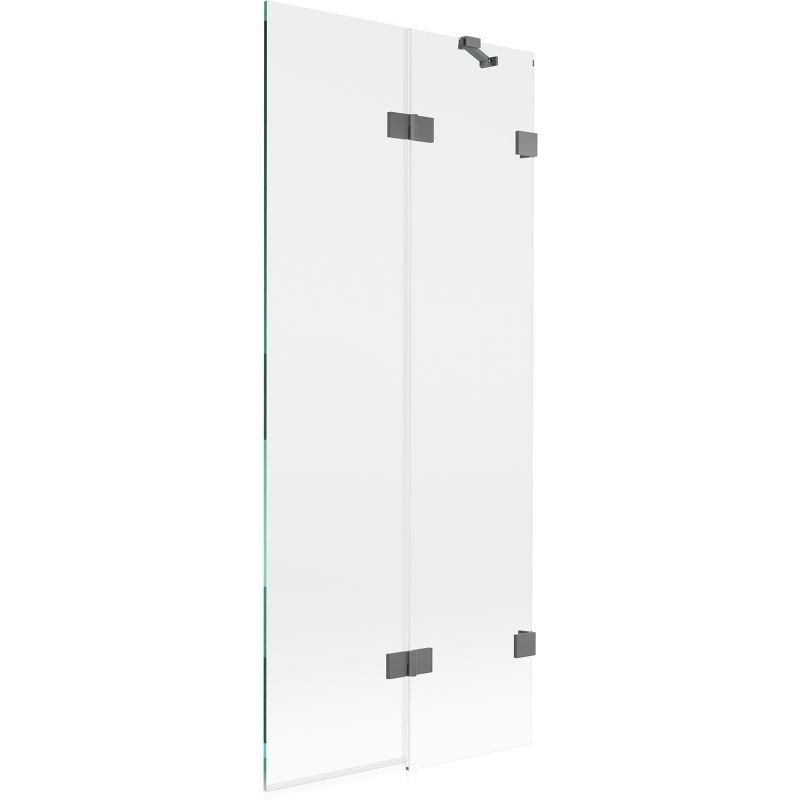 Parawan nawannowy Mexen Lunar gun metal 80 x 150 cm 2-skrzydłowy 1 szt