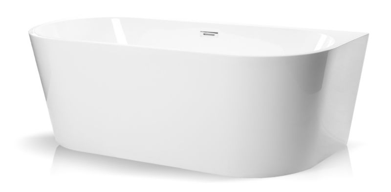 Wanna wolnostojaca Corciano Corsica 180x80cm ze srebrnymi dodatkami 1szt.