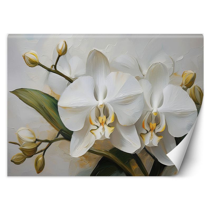 Fototapeta Feeby Malowany kwiat orchidei 200x140 1 szt