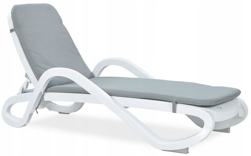 Poduszka Focus Garden Ogrodowa Dekoracyjna na Leżak Ogrodowy EDEN/ALFA Szara 192 cm 1 szt