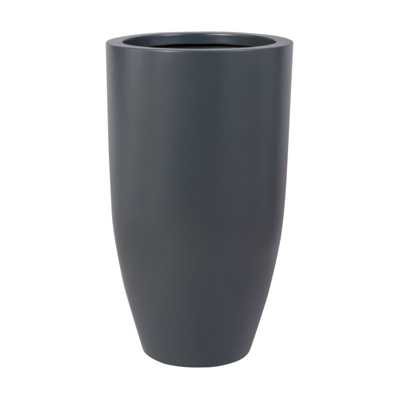 Doniczka Lechuza Z Włókna Szklanego Na Taras Do Domu D982F antracyt Mat 1 szt