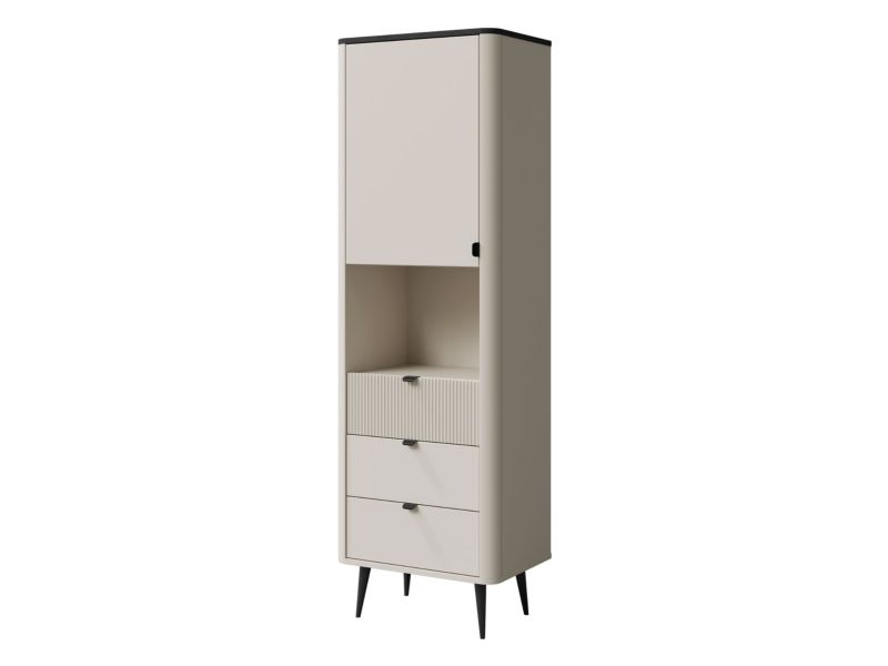 Regał MIRJAN 24 Marly 4 kaszmir + szary kamień 1 szt.