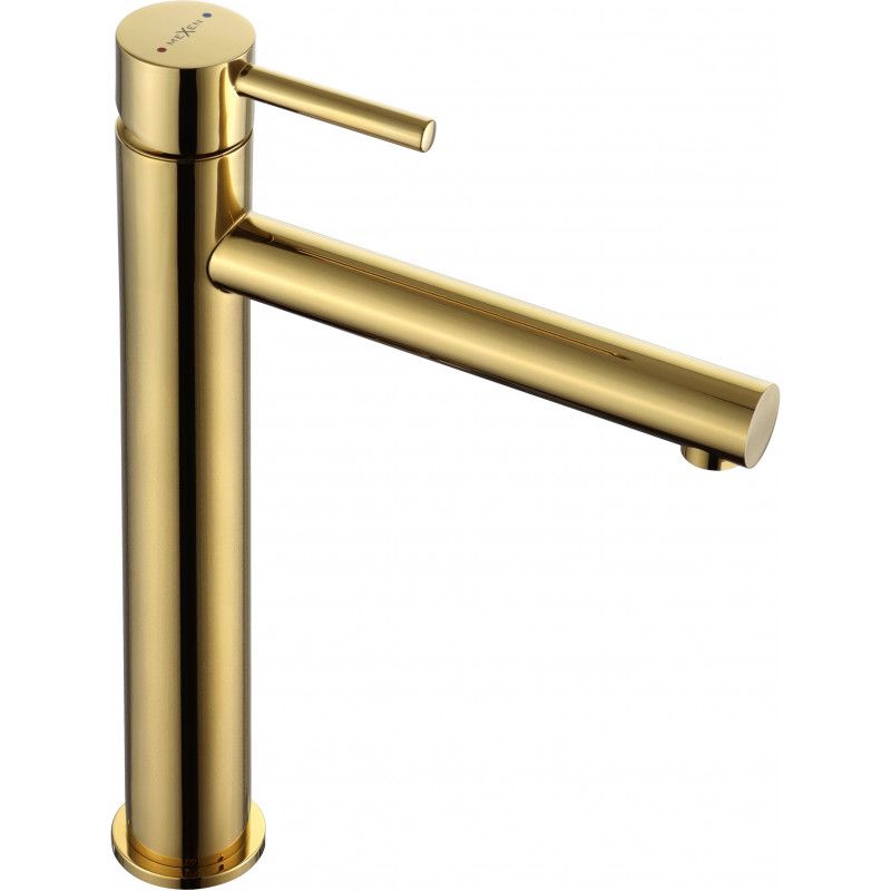 Bateria umywalkowa stojąca Mexen Elba złota 29,5 cm 1 szt.