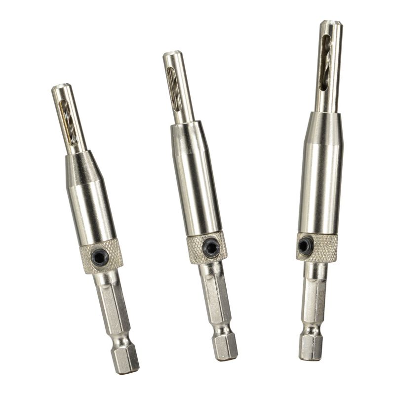 Zestaw wierteł samocentrujących Mac Allister 3 sztuki