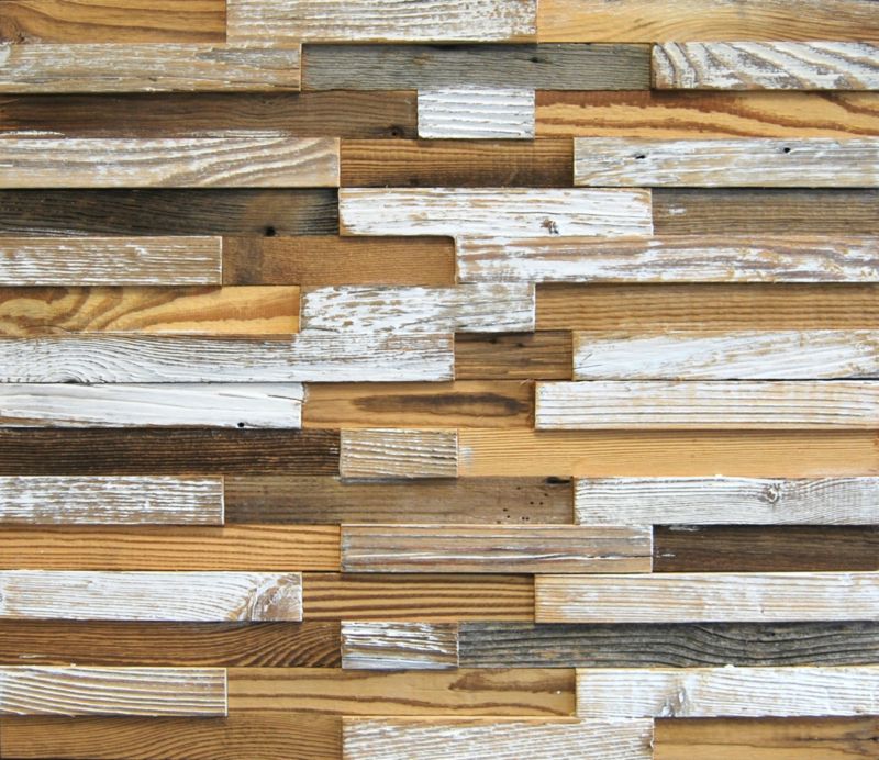 Panel Ścienny drewniany Maxstone Old Twig WHITE 0,42m2 1op.