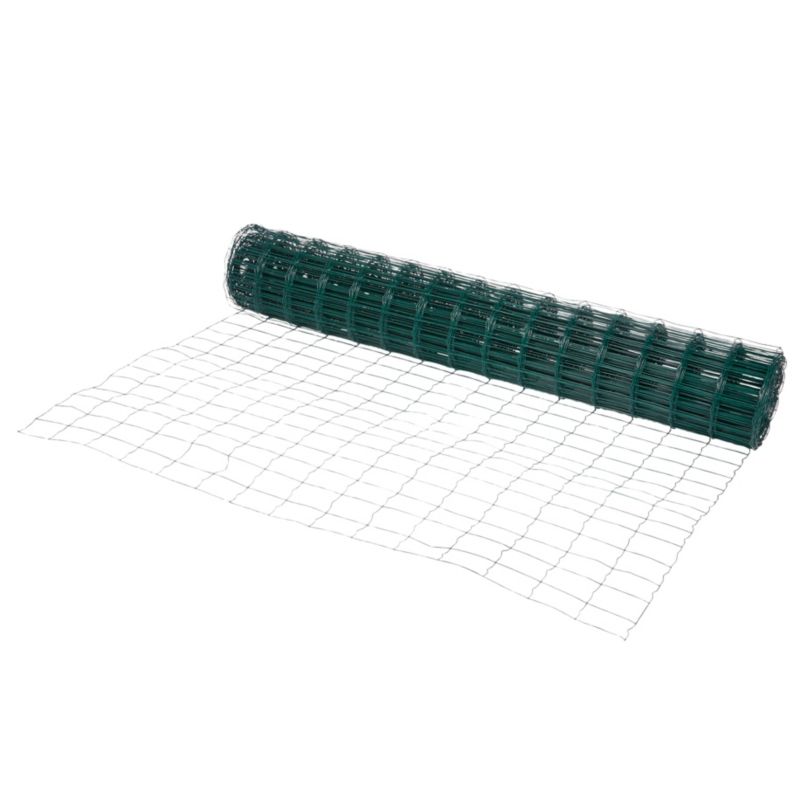 Siatka ogrodzeniowa zgrzewana Klikstrom 1,5 x 25 m oczko 100 x 75 mm zielona
