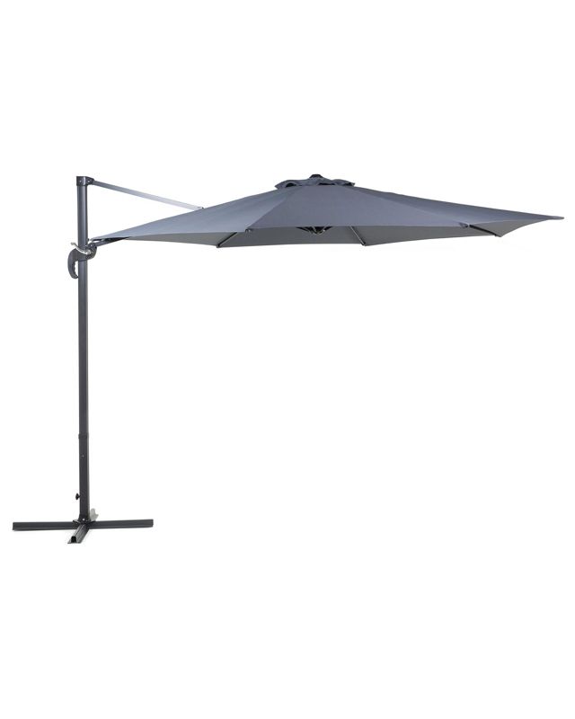 Parasol ogrodowy 300 cm szary Savona 1 szt.