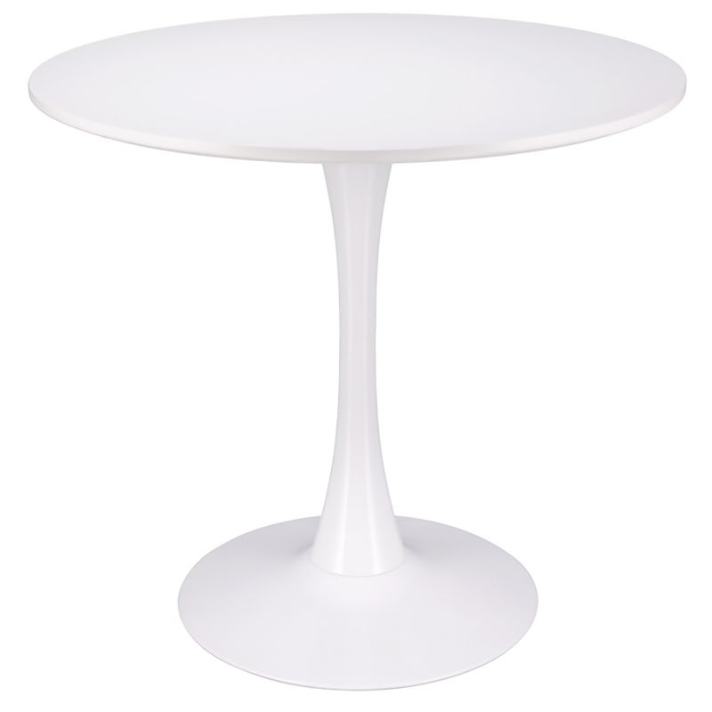 Okrągły Stół JUMI nowoczesny biały 80 cm do Salonu Jadalni Kuchni 1 szt.