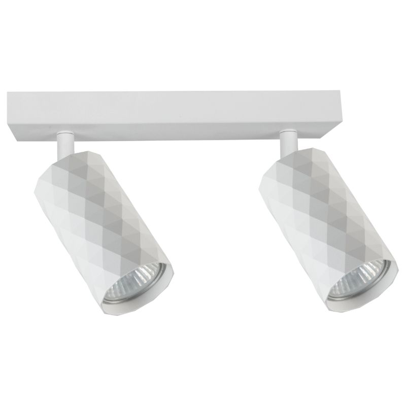 Lampa punktowa, DPM, 2 x GU10, biała, 1szt