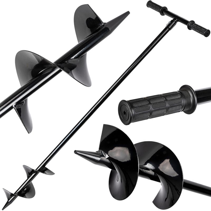 Świder ręczny wiertło do gleby ziemi gruntu słupków sadzenia drzew Falon-Tech 150 mm 1szt.