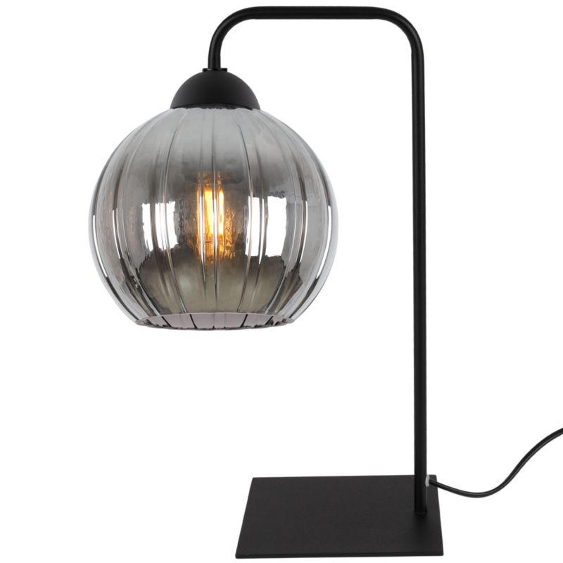Lampa stołowa nocna Light Home Costa 1x E27 60W czarny/szary 1szt.