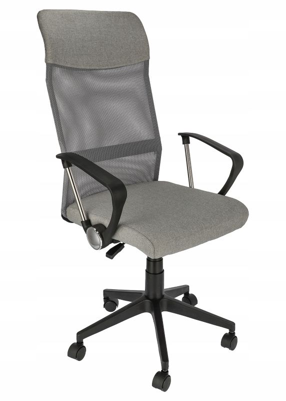 Fotel biurowy JUMI do biura i gry obrotowe krzesło do biurka ergonomiczne 1 szt.