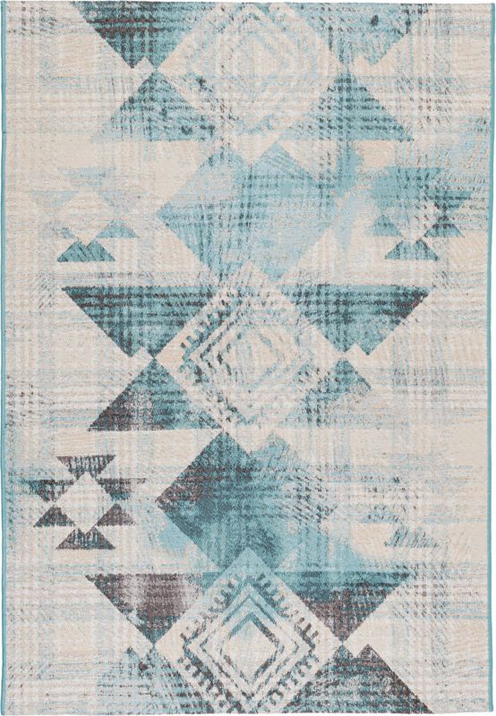 Dywan Multidecor Dara 160 x 220 cm geometria turkus 1 szt.