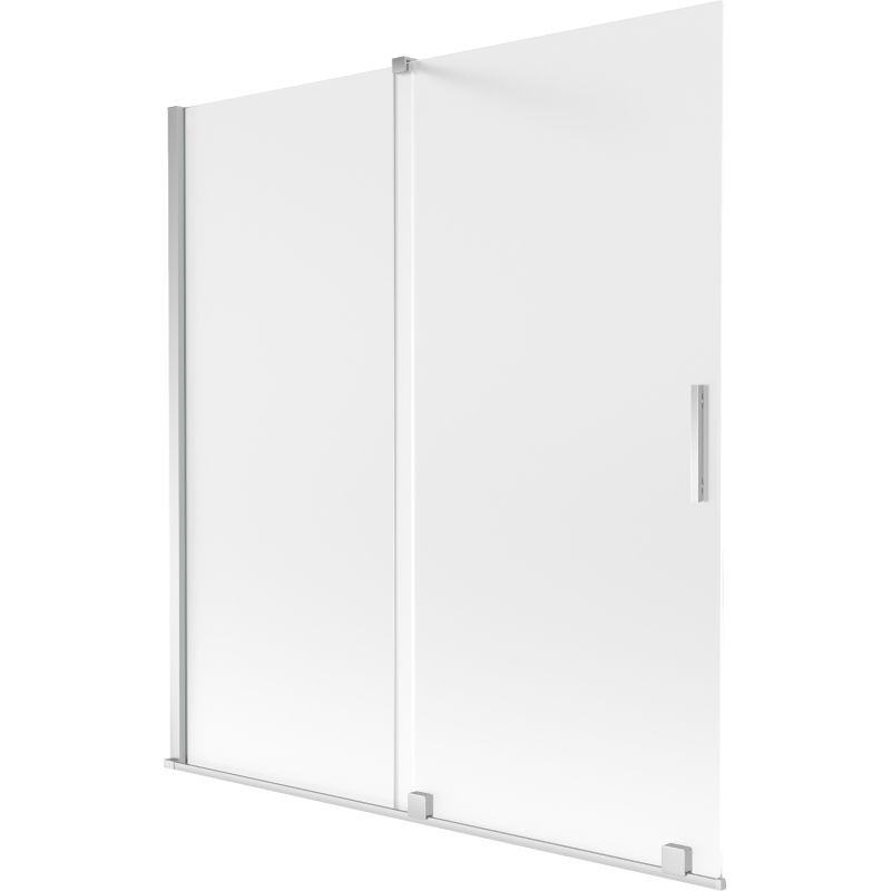 Parawan nawannowy ruchomy Mexen Velar szron chrom 150x150 cm 896-150-000-31-01 1 szt.