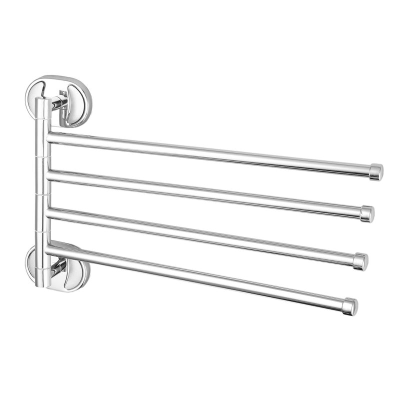 Wieszak na ręczniki KIKA Yoka Home do łazienki ścienny chrom - 1 szt.