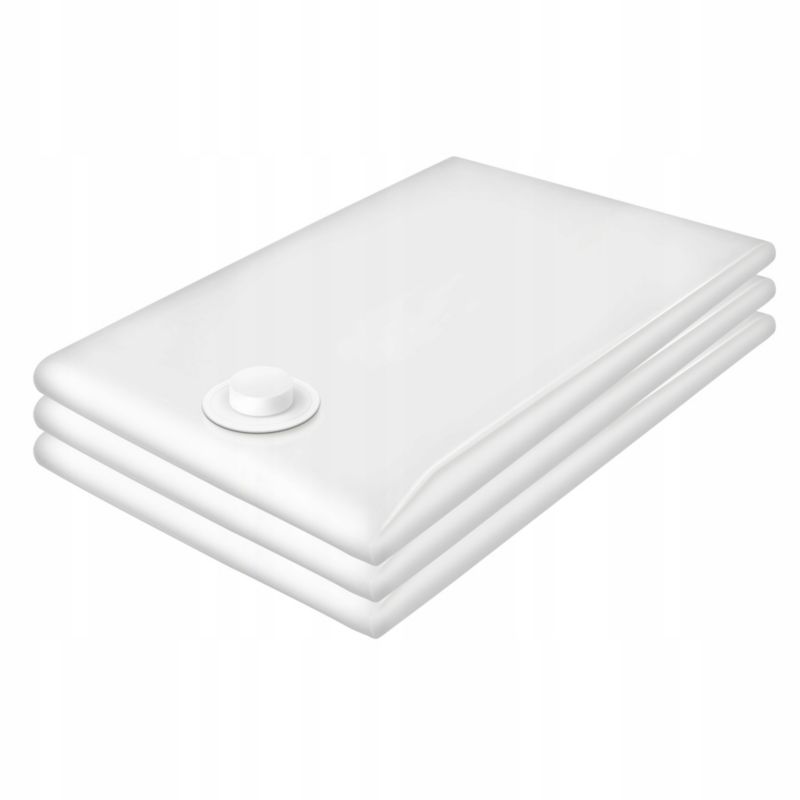 Worki próżniowe, Sillar, na odzież, pościel, 7 warstw, 80 mikronów, wytrzymałe, 80x120cm, zestaw, 3szt