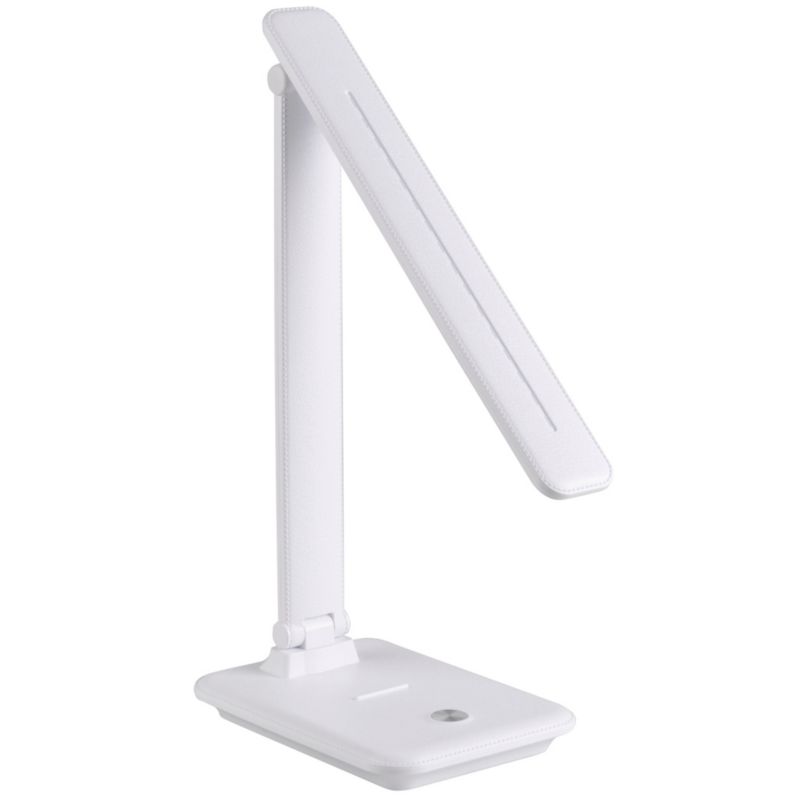 Lampa biurkowa Polux Vinto biała LED 8W 3000K-6500K 790lm IP20 wym: 33 x 17 x 17 cm tworzywo sztuczne - 1 szt.