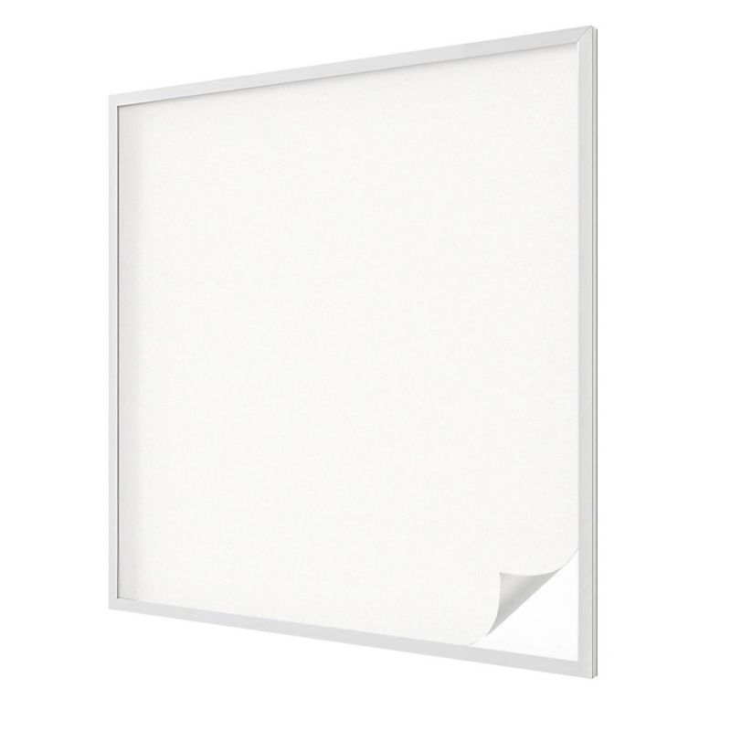 Witraż na Folii Samoprzylepnej Wallfluent 100x100 cm Folia Mrożona Dekoracyjna Delikatna biel 1 rol.