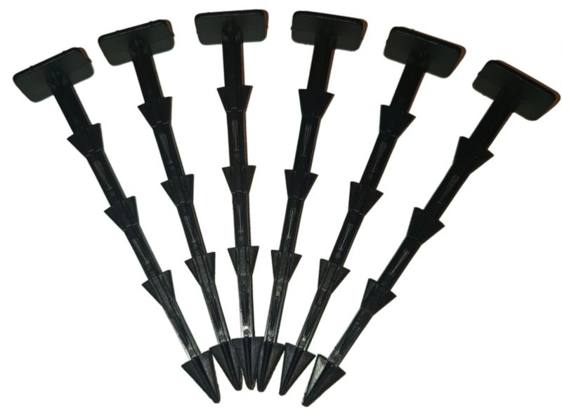 Kołki do Agrowłókniny 16cm Pancerne mocne Agrotkaniny Szpilki 100 szt