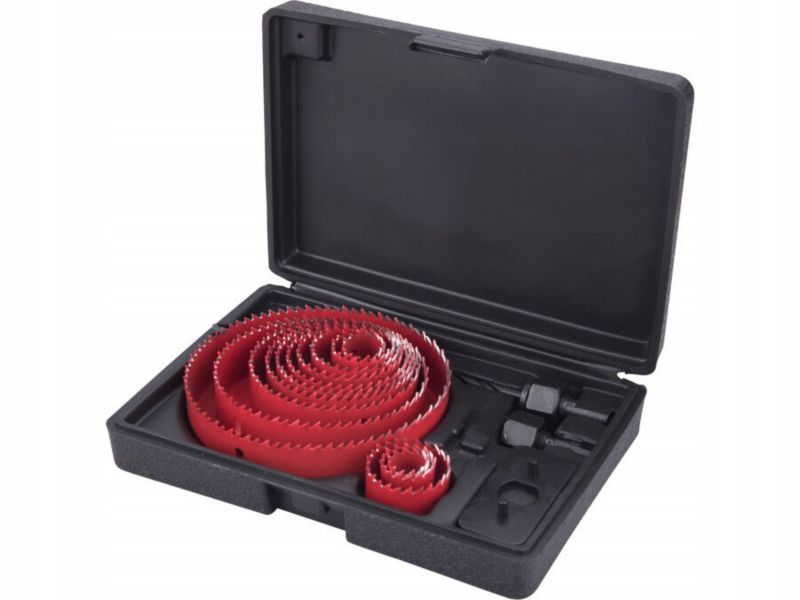 Zestaw otwornic Extol Premium do drewna i mebli 13 średnic 19-127 mm 1 szt