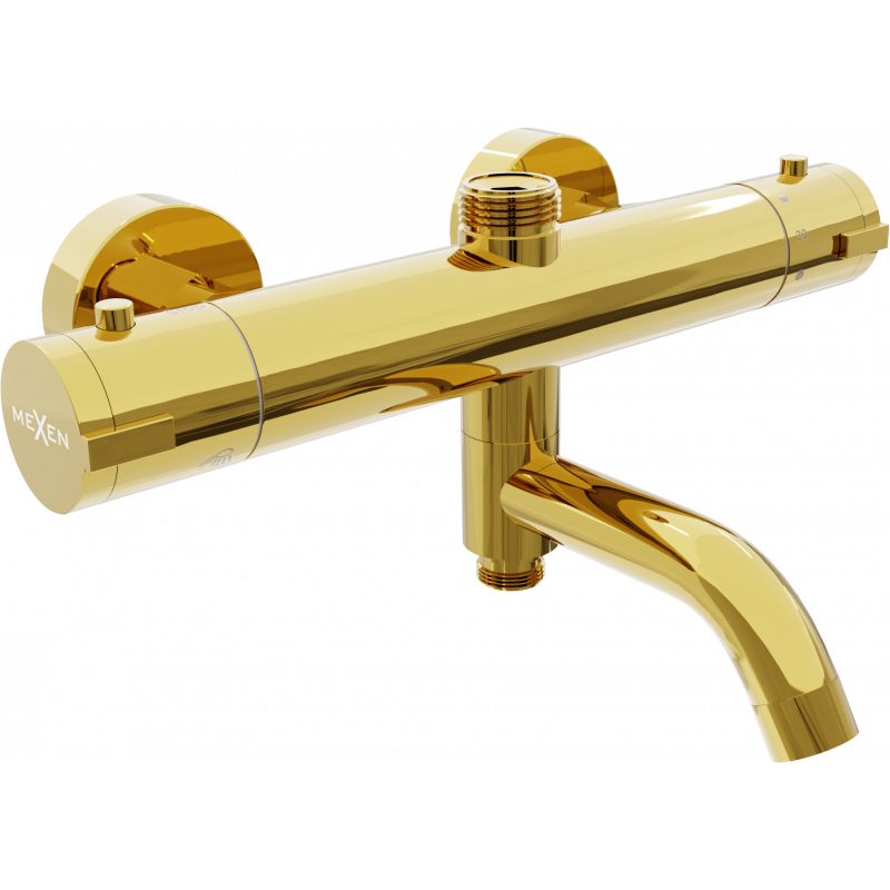 Bateria wannowo-prysznicowa Mexen Kai złota 19 cm 1 szt.