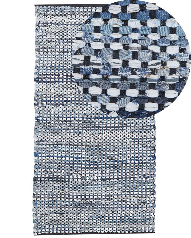 Dywan bawełniany 80 x 150 cm wielokolorowy Alanya 1 szt.