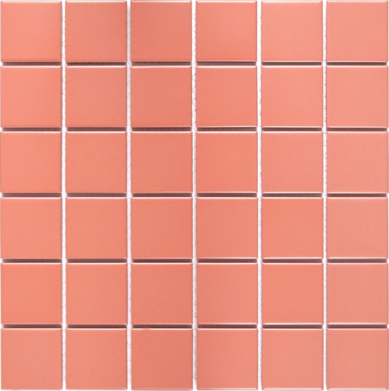 Mozaika Elko GoodHome 30 x 30 cm square red