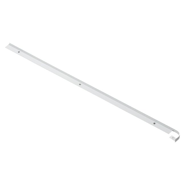 Listwa szczelinowa do blatów Cezar aluminiowa 28 x 600 mm biała