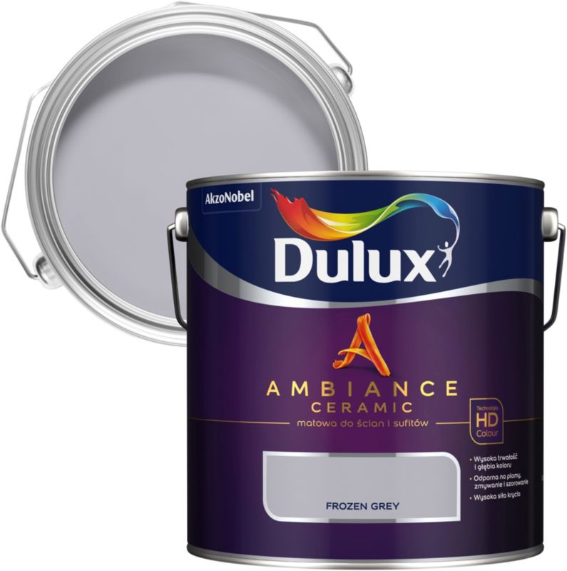 Farba Dulux Ambiance Ceramic frozen grey 2,5 l