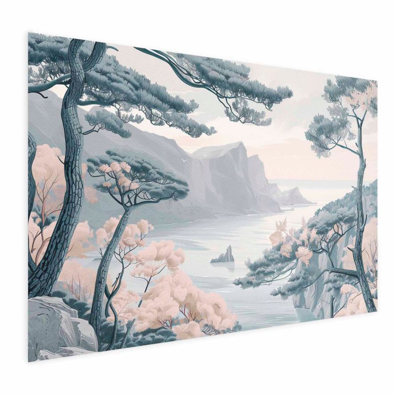 Plakat Artgeist Błękitne wybrzeże 42x29,7 cm bez ramy 1 szt