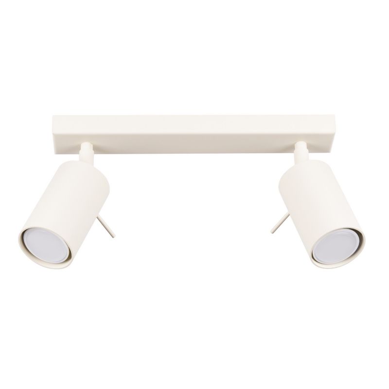 Reflektor sufitowy Sollux Lighting Ring beżowy 2 x GU10 x 10W IP20 wym: 17 x 30 x 6 cm - 1 szt.