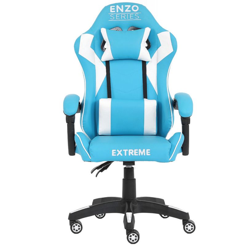 Fotel gamingowy EXTREME Enzo Light Blue/White 1szt