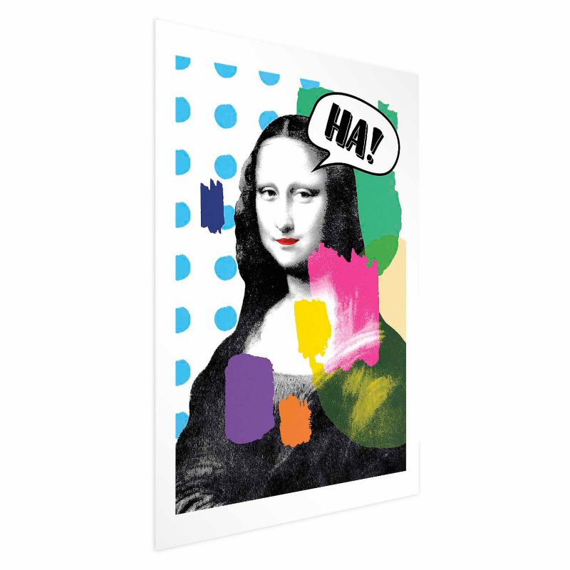 Plakat Artgeist Mona Lisa Pop-art 60x90 cm bez ramy 1 szt