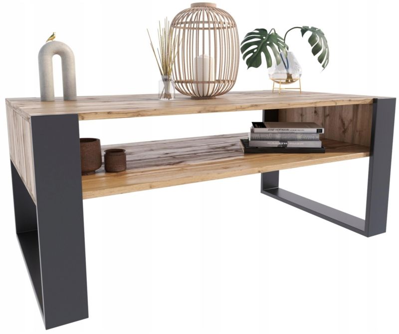 Ława Matkam stolik KAJA 120 cm Per wotan-czarny 1 szt.