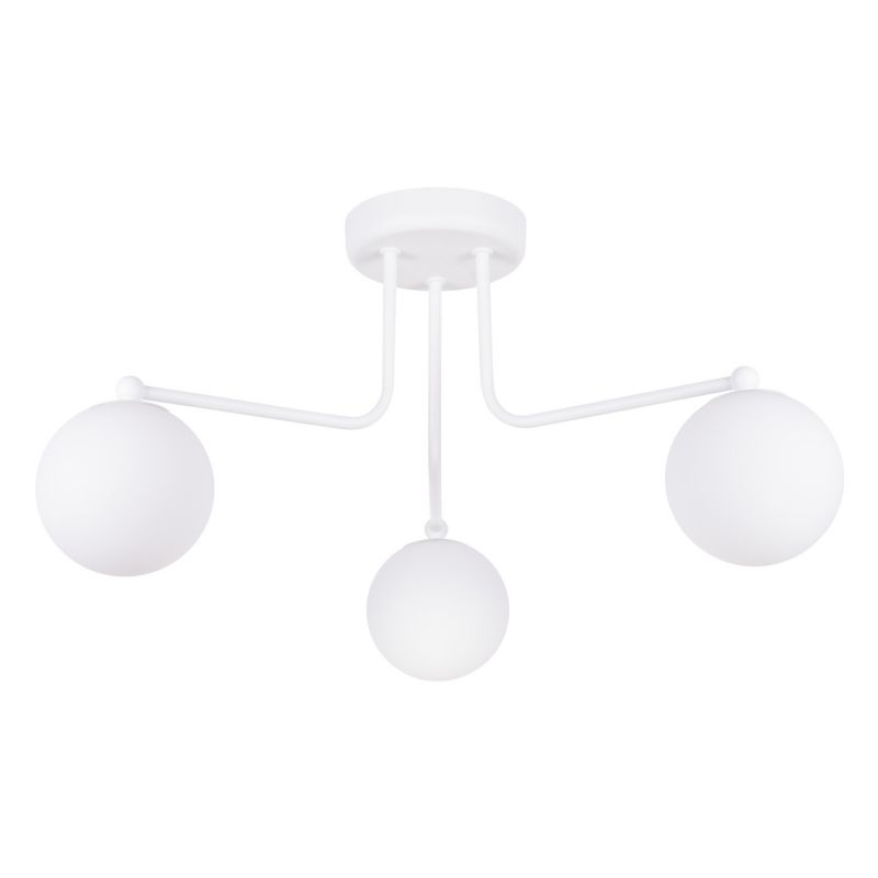 Lampa sufitowa wisząca Sollux Lighting Astral 4252 biała nowoczesna 3xG9 x 8W 1 szt.