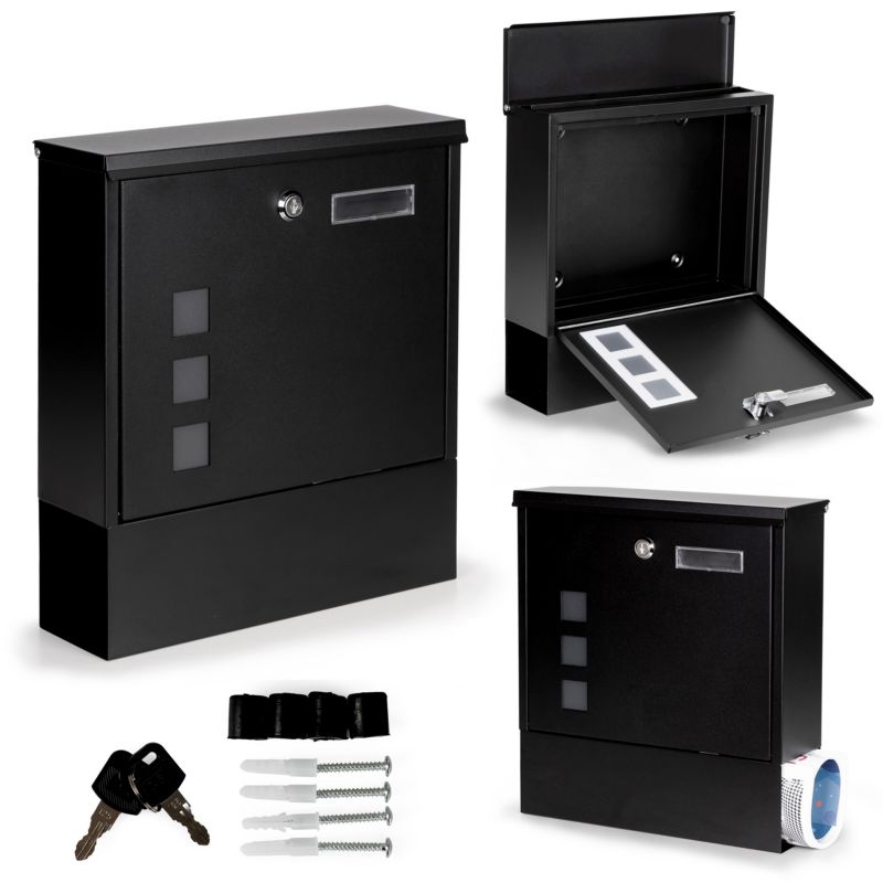 Skrzynka pocztowa na listy ModernHome gazetownik stal galwanizowana 1 szt.