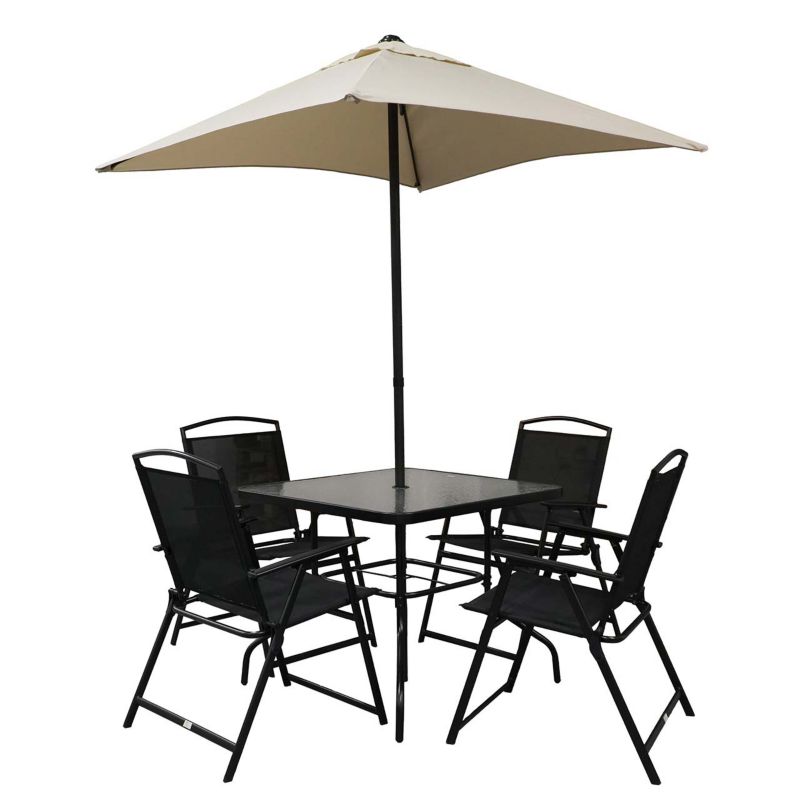 Zestaw mebli z parasolem stefan Sanico Goldlux 1 szt.