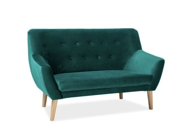 Sofa Signal NORDIC 2 VELVET zielona 1 szt