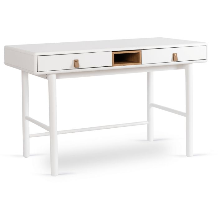 Biurko Atlas Mebel Elite 120 cm Białe 1 szt.