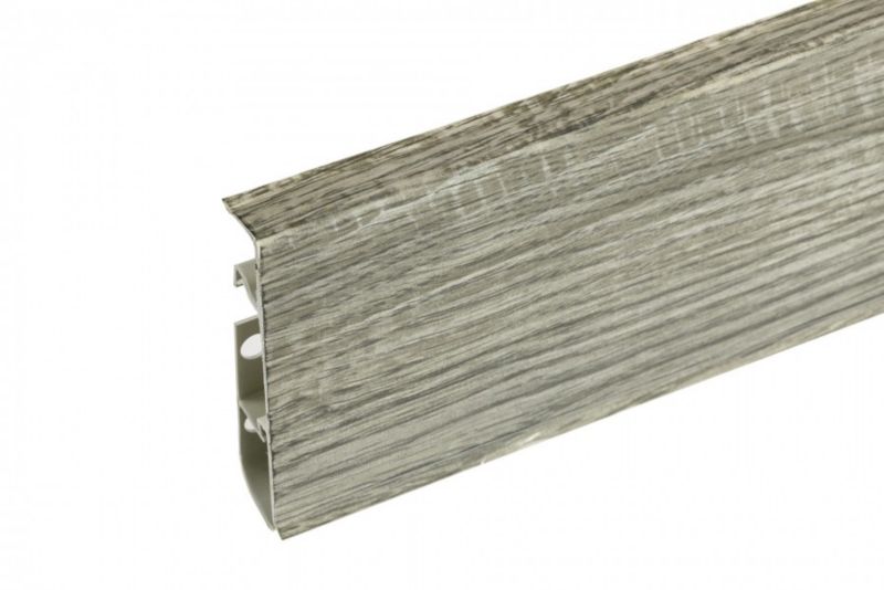 Listwa przypodłogowa Cezar Hi Line Prestige Sosna Ciemna Agas mat 22x75x2500mm PVC 1 szt.
