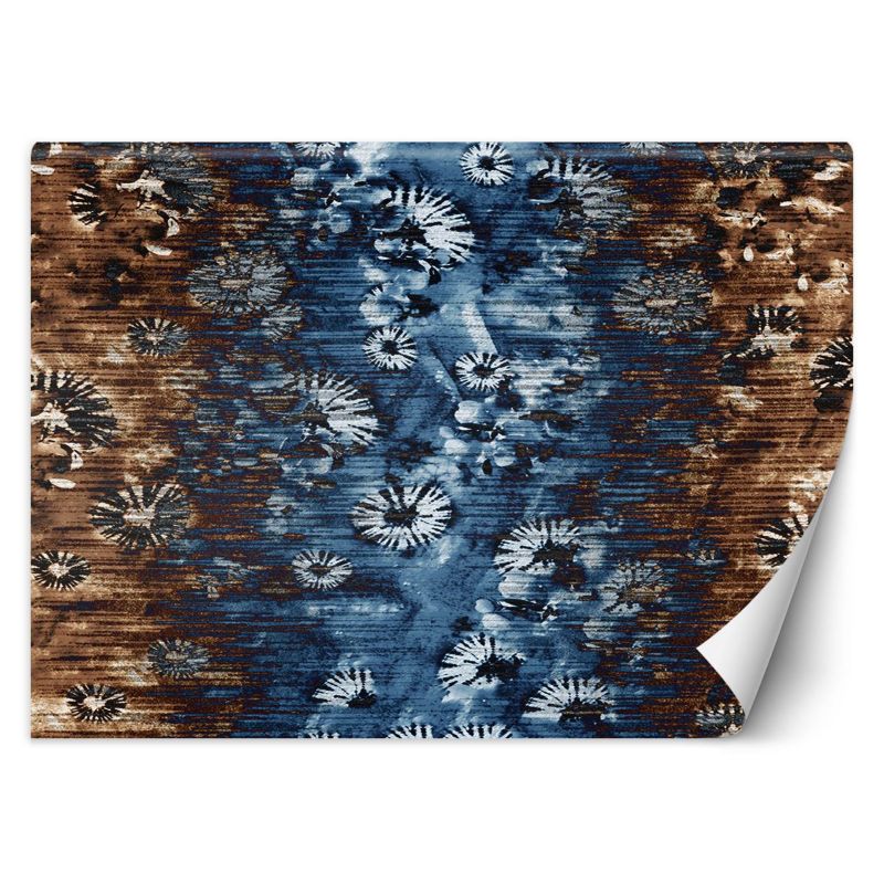 Fototapeta Feeby Niebieski gobelin wzór vintage 100x70 1 szt