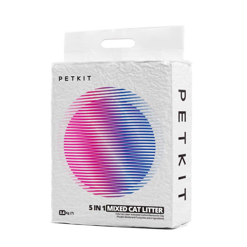 Żwirek dla kota PetKit 7L 5 in 1 Mixed Cat Litter (7L) 1 szt