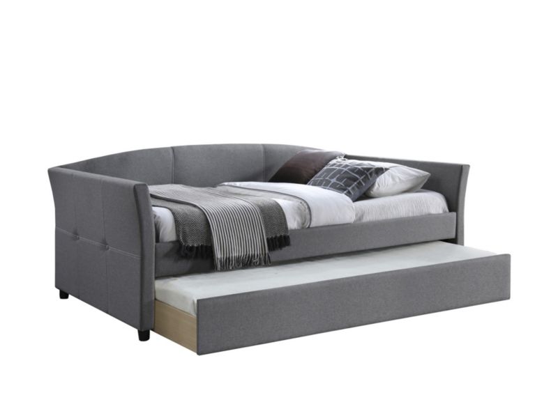 Łóżko Halmar SANNA 90x200 szare 1 szt