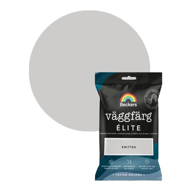 Tester farby kolorowej Beckers Vaggfarg Elite knitted 0,05 l