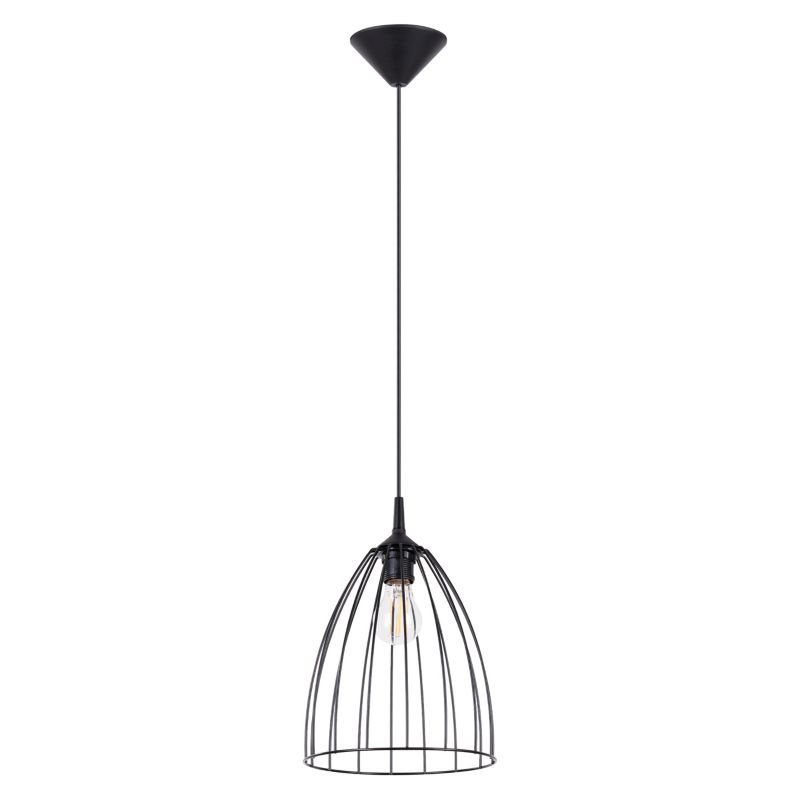 Lampa wisząca Sollux Lighting RITZ czarna 1 szt.
