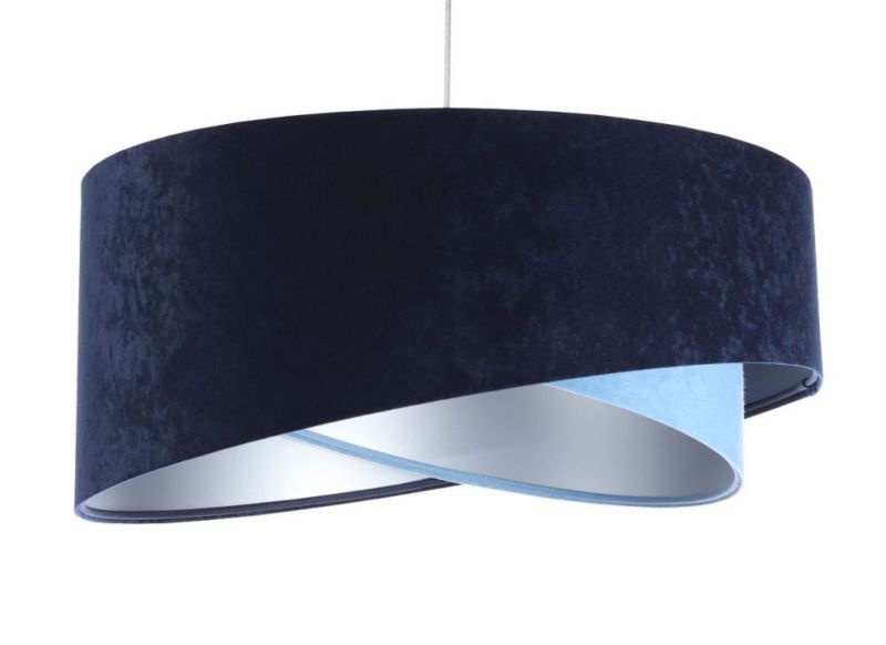 Lampa Bps Koncept wisząca THUNDERCLOUD BLUE granatowa/srebrna 1 szt